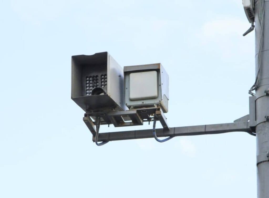 High-quality CCTV security camera for monitoring and surveillance.