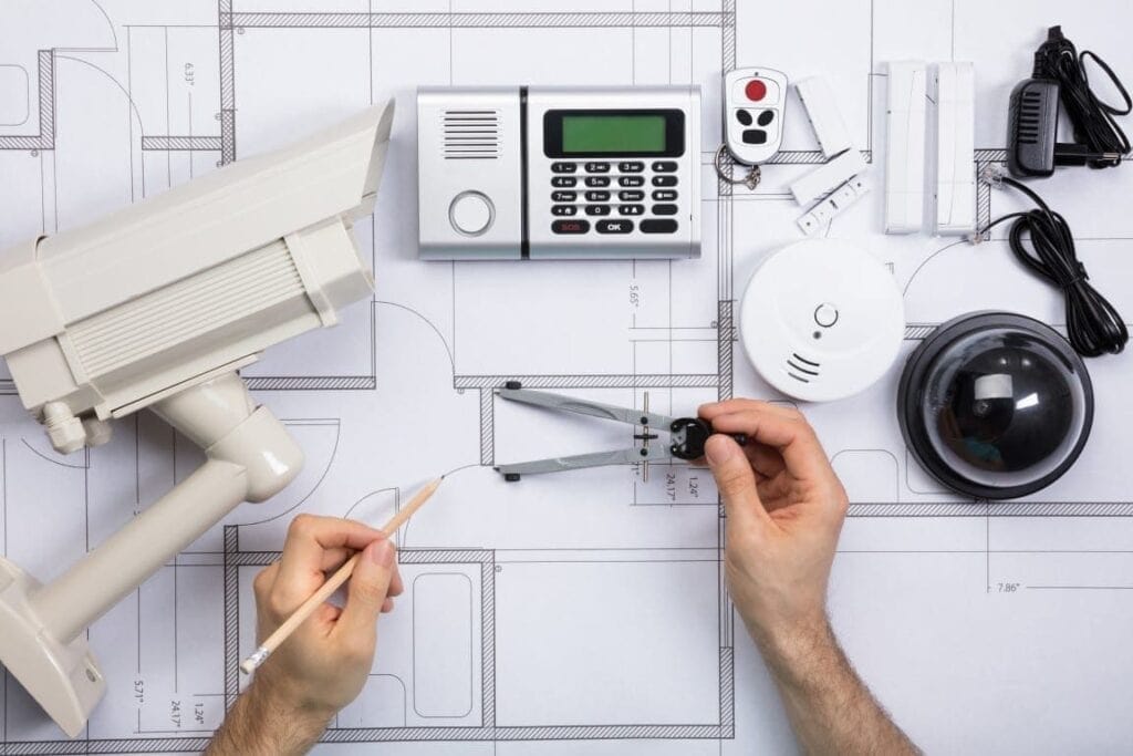 Home security and alarm systems installation in the UK.