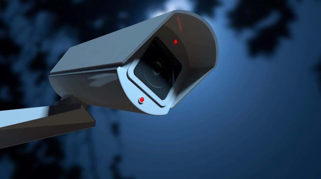 High-resolution security CCTV camera for reliable network data cabling and monitoring.