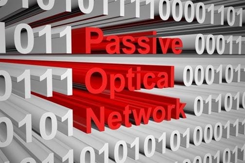 Optical network cabling for high-speed, stable data transmission and managed network infrastructure.