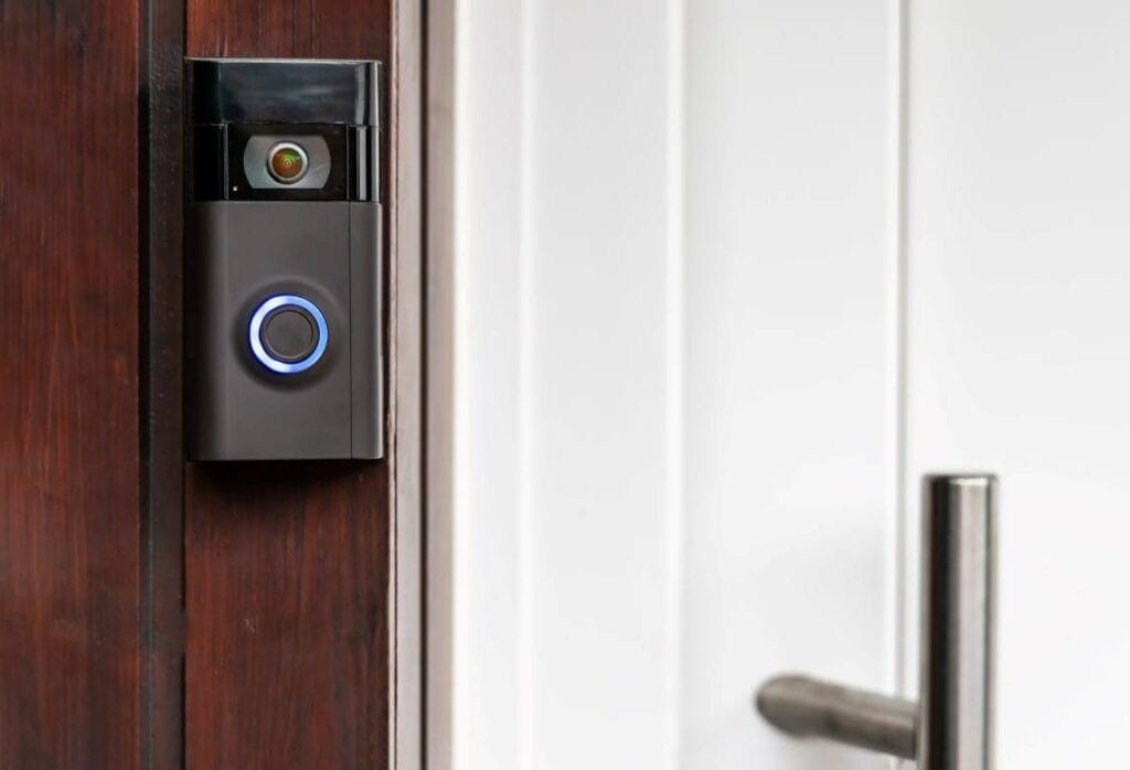 High-quality network cabling and smart video doorbell system offering enhanced security and connectivity.