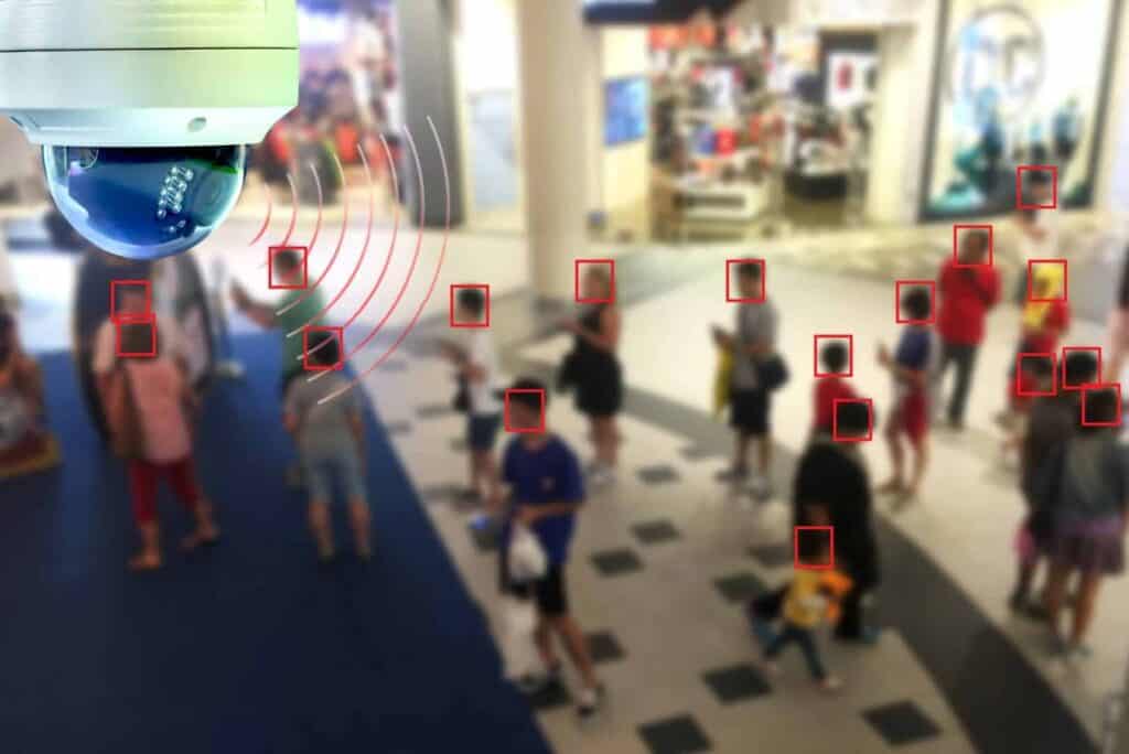 High-quality CCTV surveillance system for enhanced security in commercial spaces.