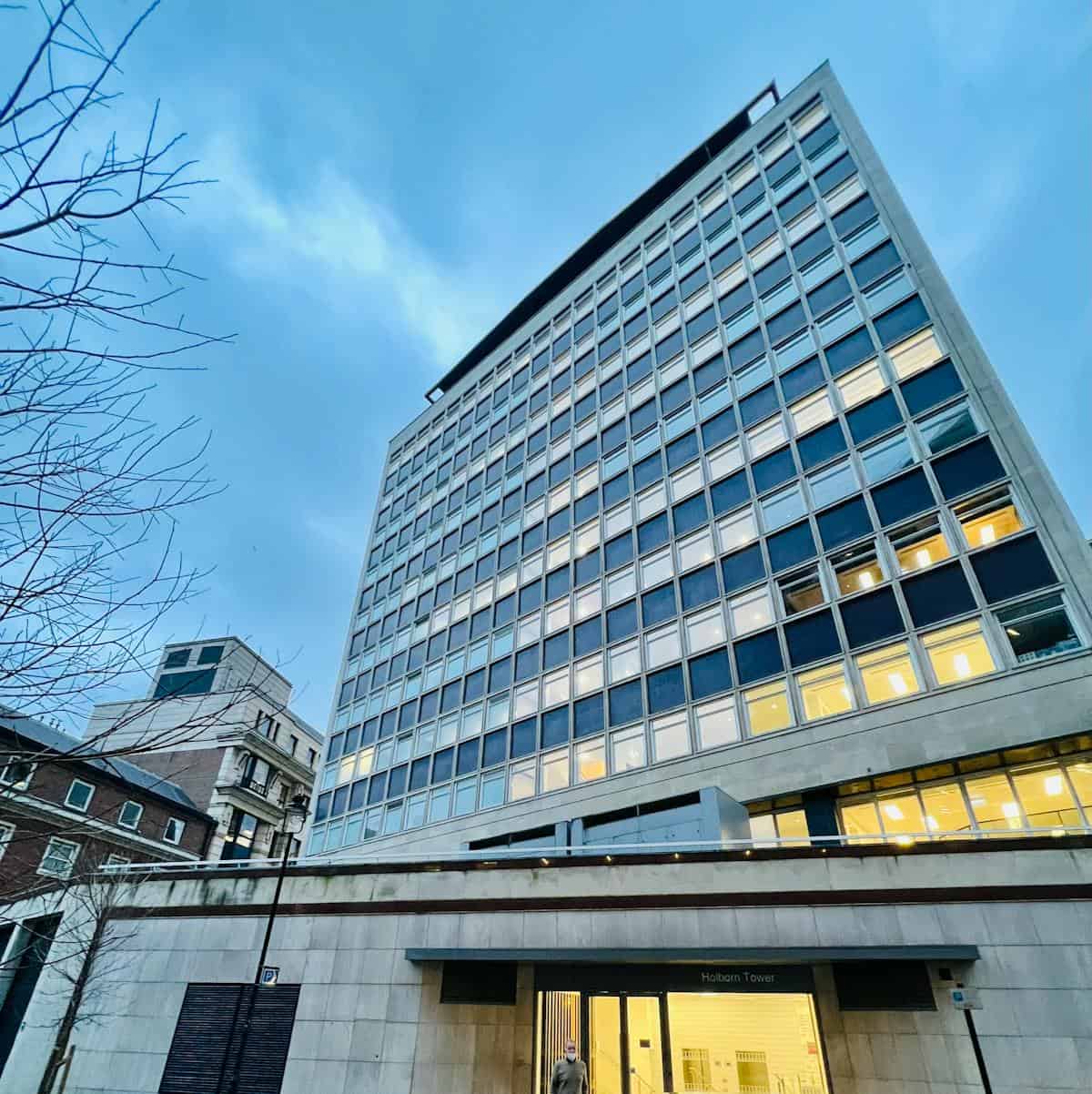 Holborn Tower, 137-144 High Holborn, London, exterior